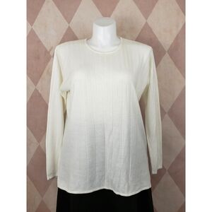 White Long Sleeve Sweater